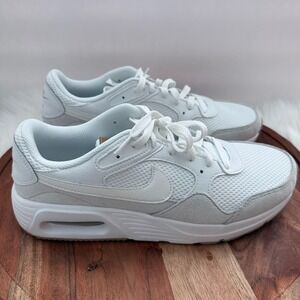 Nike Air Max SC Sneakers Women's Summit White Hemp Beige - Size 10- Minimalist